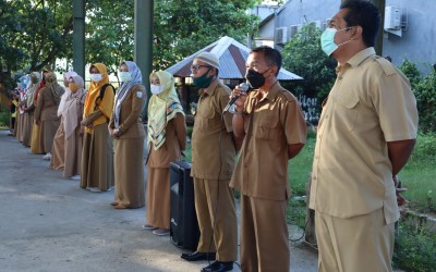 Hari Pertama PBM Tatap Muka Pasca Idul Fitri